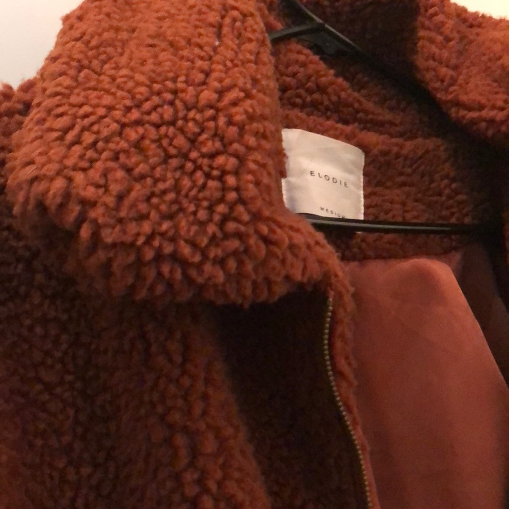 Brown Teddy Jacket - image 5